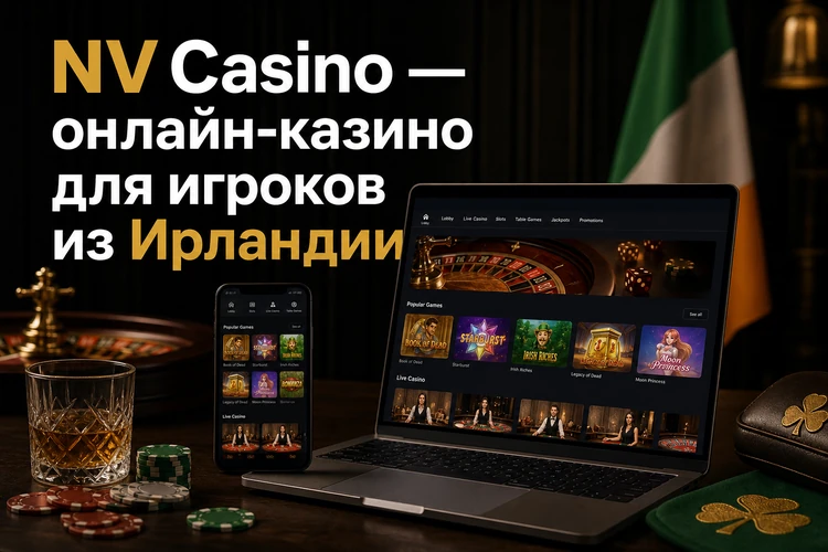 NV Casino - онлайн-казино для игроков из Ирландии